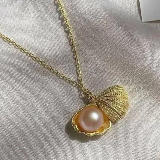 Ocean’s Whisper Sea Shell Necklace