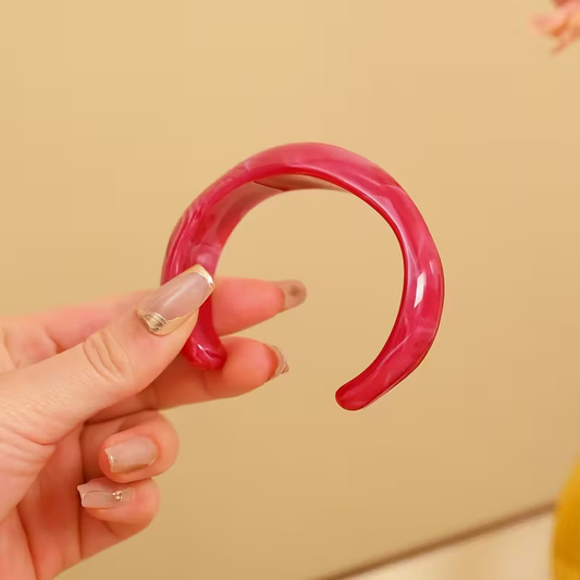 New Korean Design Resin Open Bangle